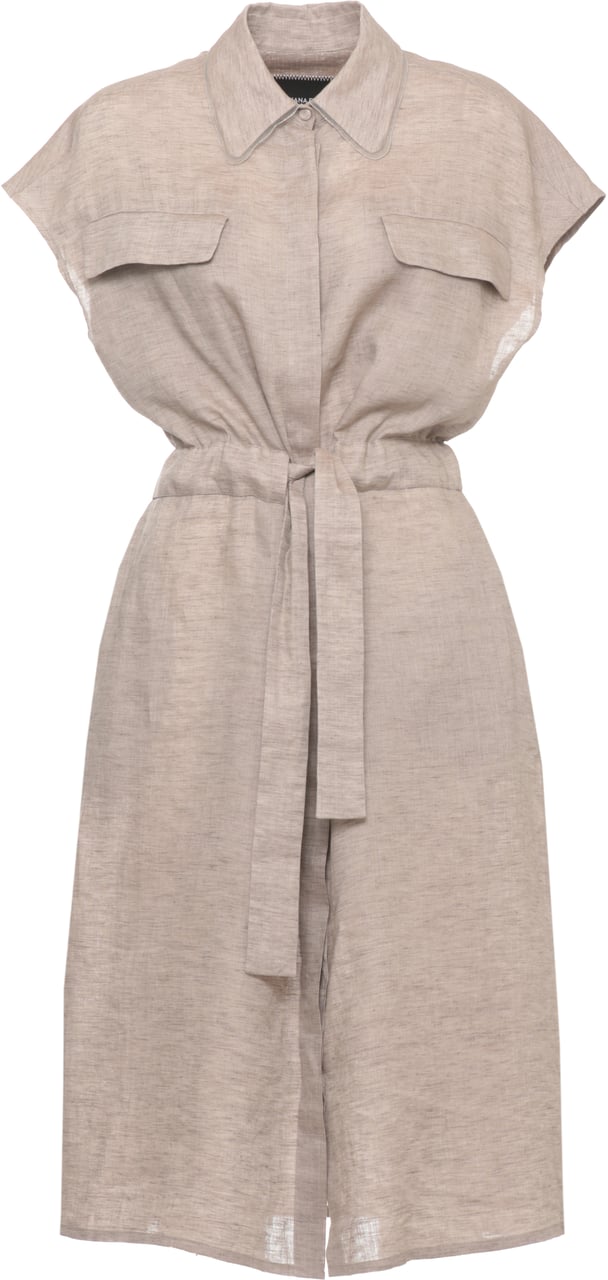 Fabiana Filippi Dresses Brown Taupe