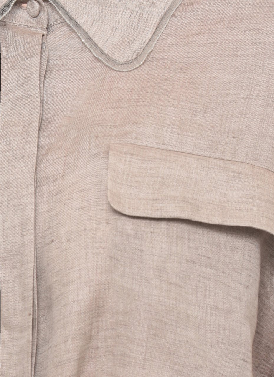 Fabiana Filippi Dresses Brown Taupe