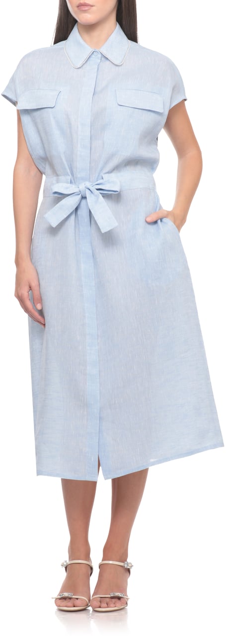 Fabiana Filippi Dresses Celeste Lichtblauw