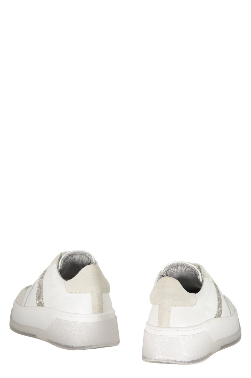 Fabiana Filippi Leather sneakers Wit