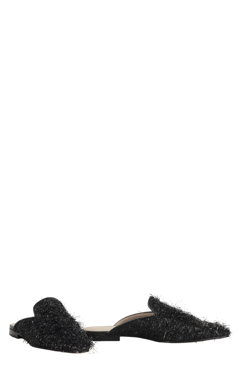 Fabiana Filippi Pointy-toe mules Zwart