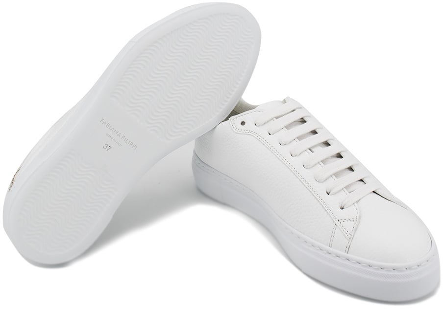 Fabiana Filippi Leather sneakers Wit