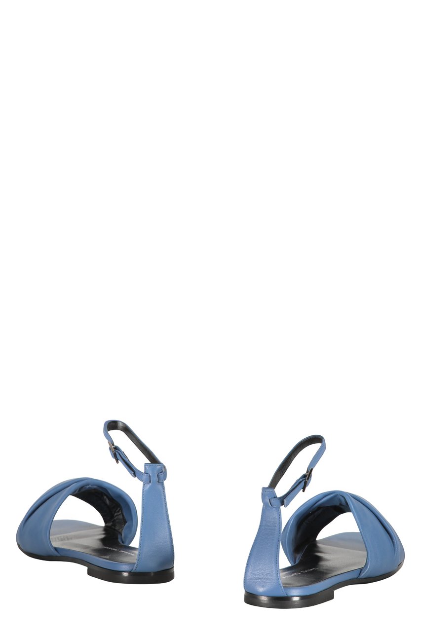 Fabiana Filippi Leather sandals Blauw
