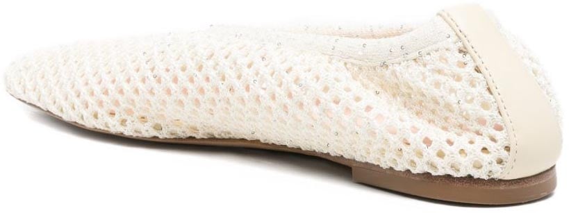 Fabiana Filippi Flat Shoes Bianco Wit