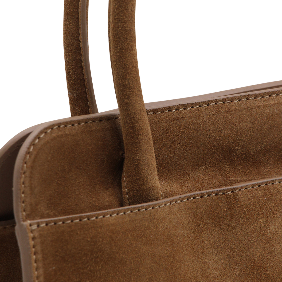 Fabiana Filippi Structured Brown Handbag with Subtle Detailing Bruin