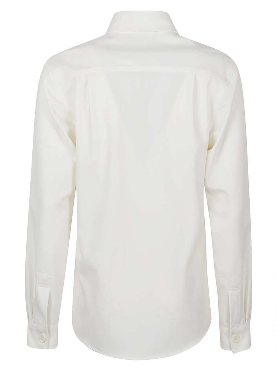 Fabiana Filippi Blue Cotton Pocket Detail Shirt Wit