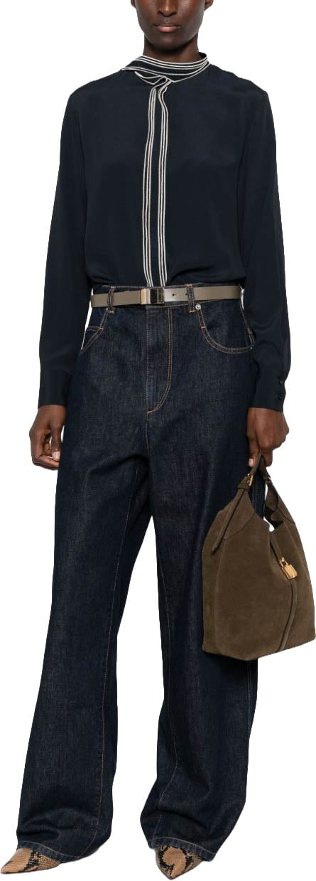 Fabiana Filippi Shirts Navy Navy
