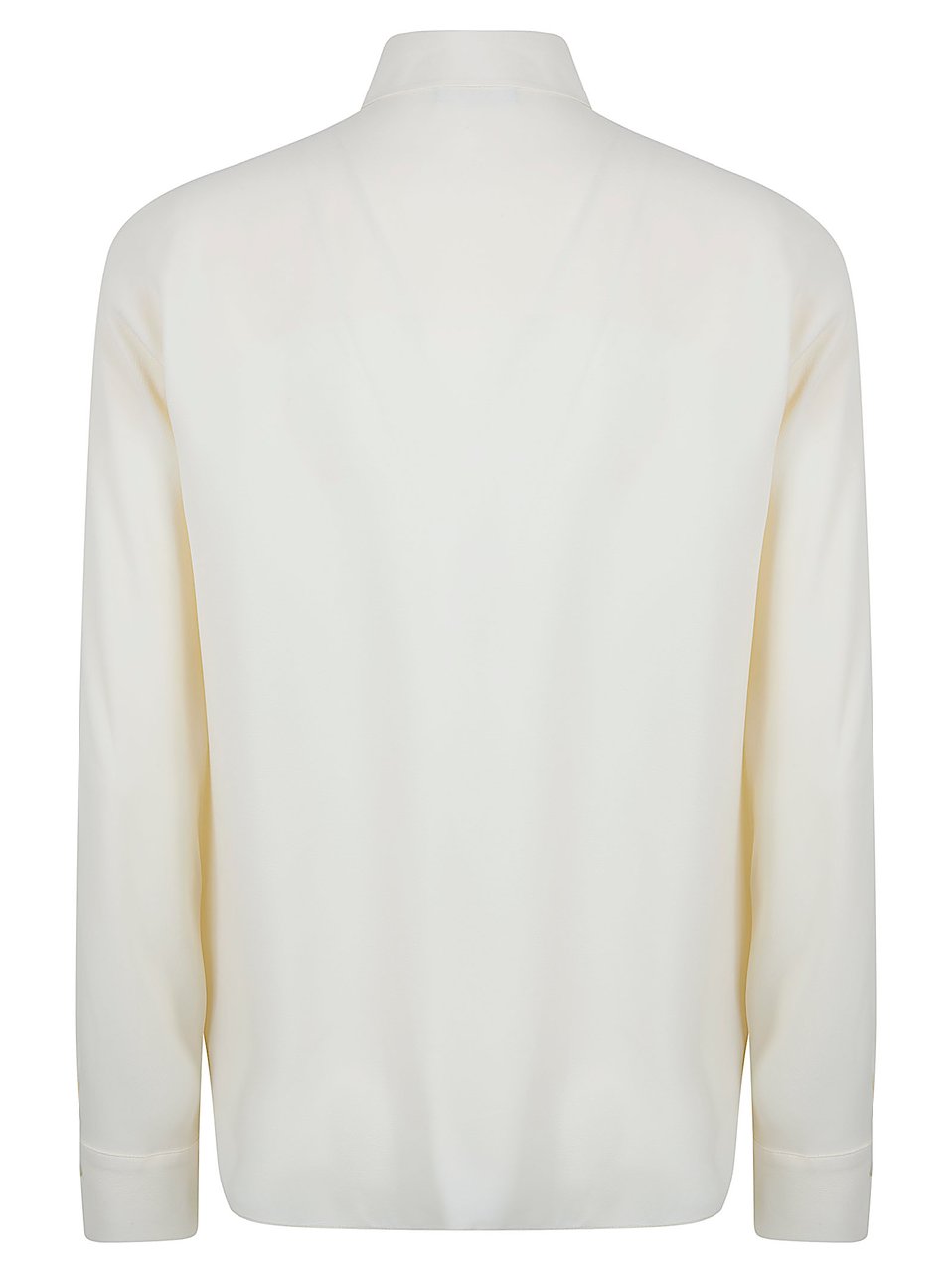 Fabiana Filippi Crepe de Chine Shirt Wit