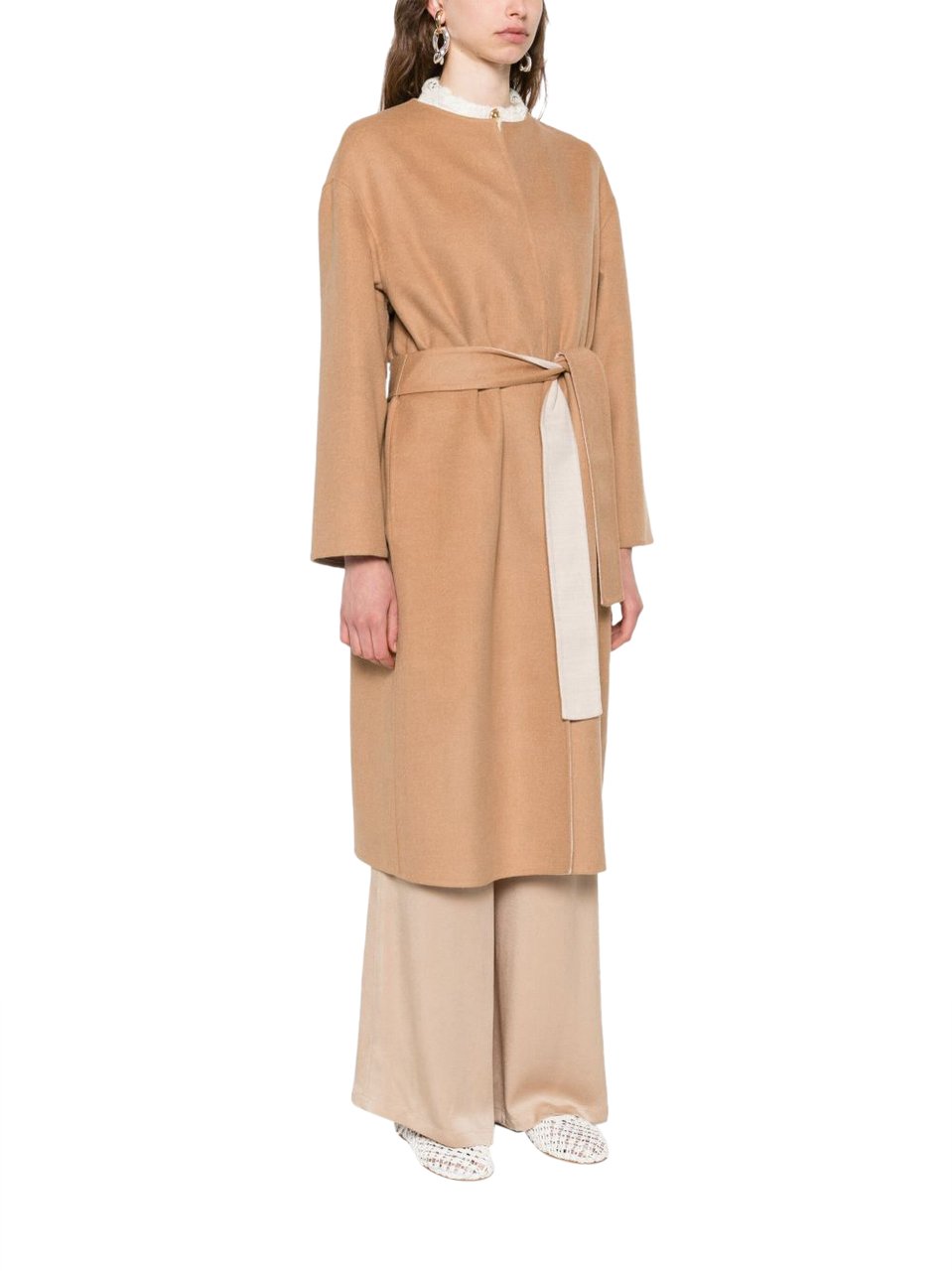 Fabiana Filippi Coats Beige Beige
