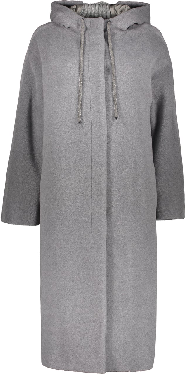 Fabiana Filippi Virgin wool coat Grijs