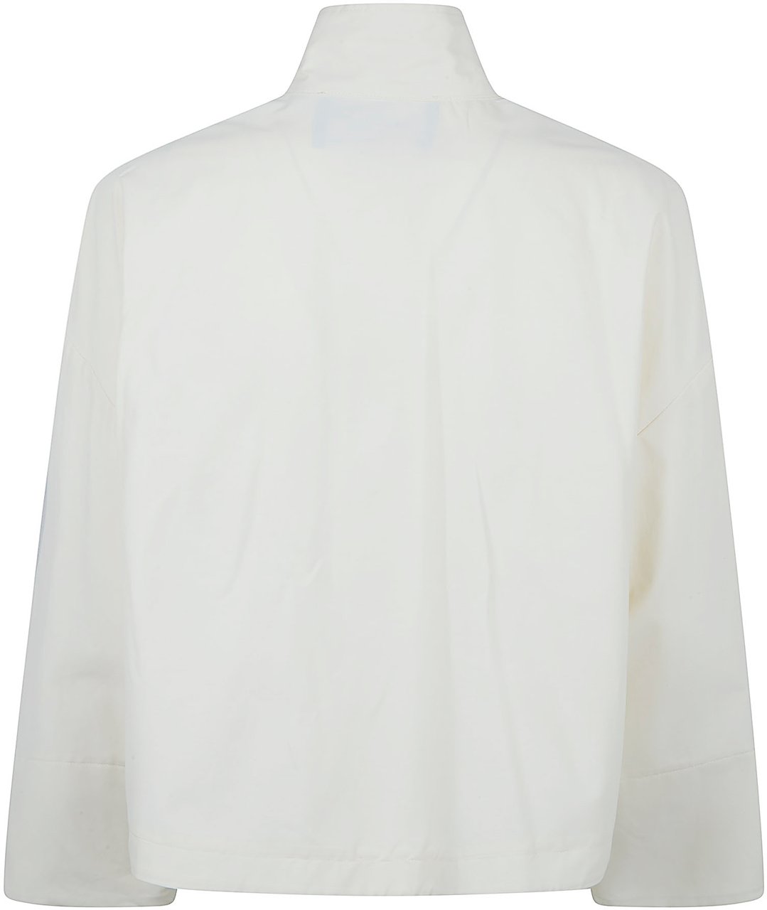 Fabiana Filippi Boxy Short Jacket with Herringbone Texture Wit