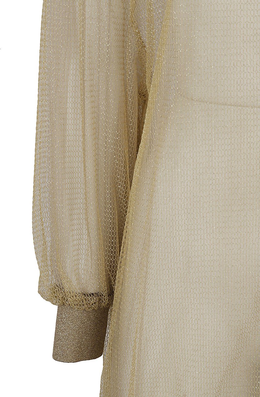 Fabiana Filippi Refined Gold Top with Subtle Sheen Neutraal