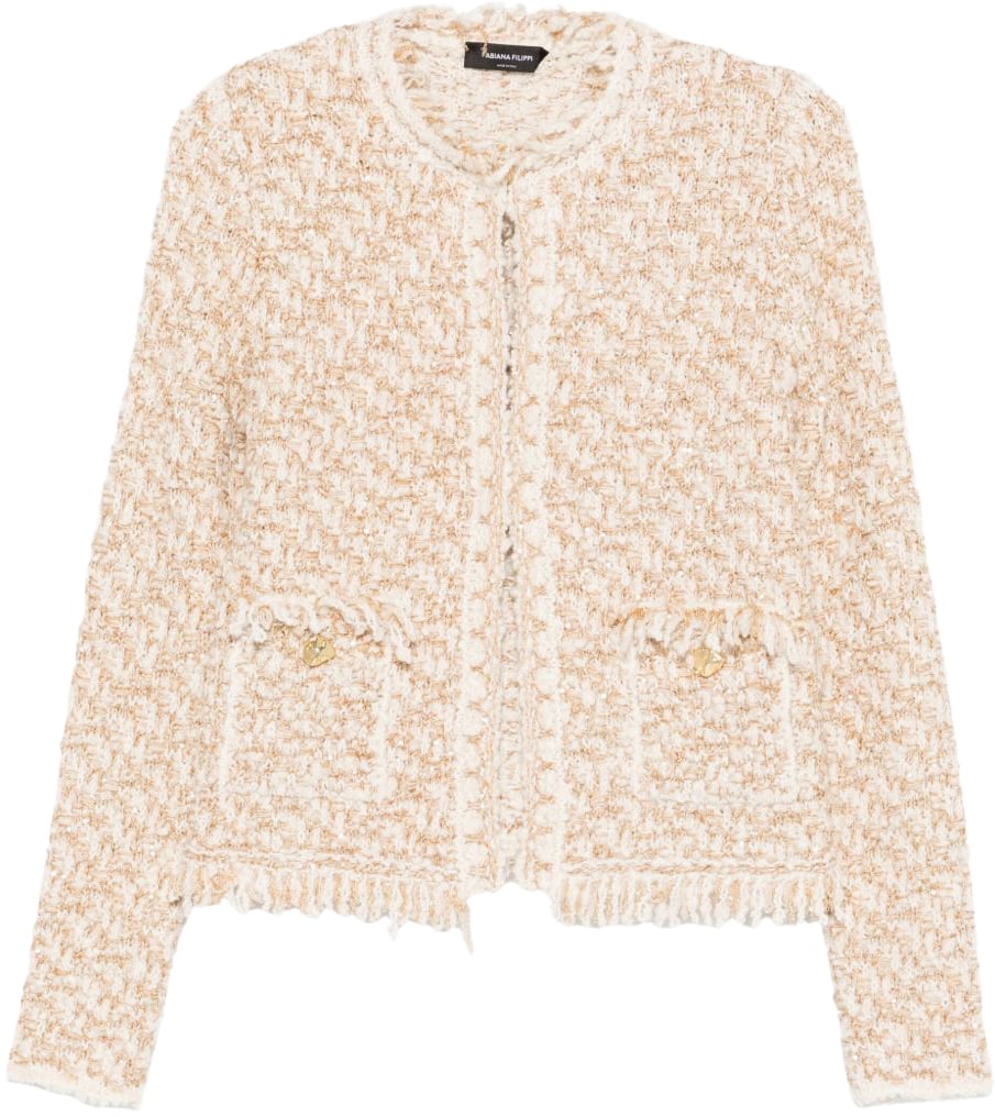 Fabiana Filippi Jackets Beige Beige