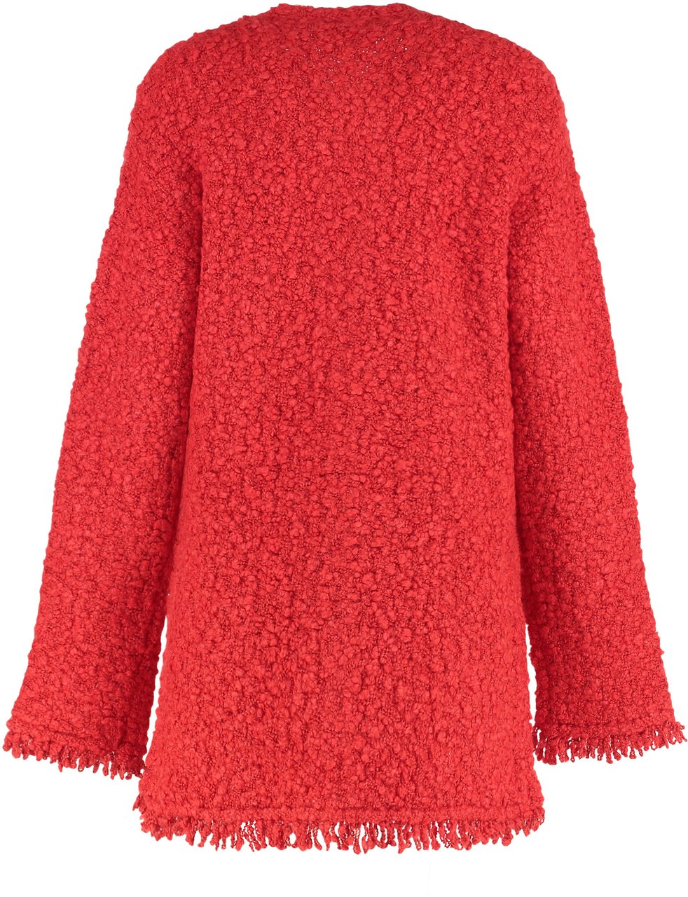 Fabiana Filippi Boucle knit jacket Rood