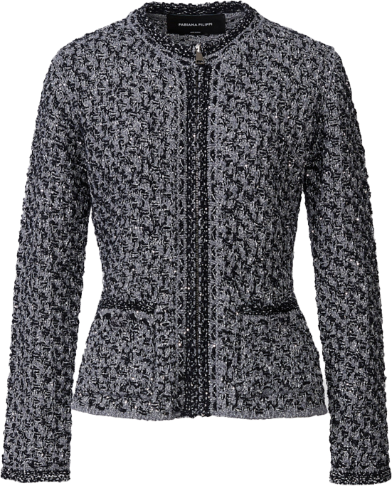 Fabiana Filippi Jackets Blue Blauw