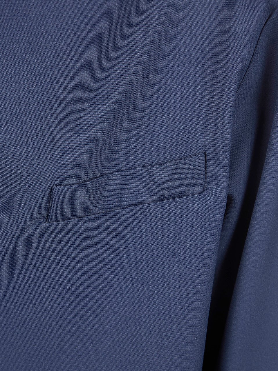 Fabiana Filippi Techno Tailoring Fabric Stand-Up Collar Jacket Grijs