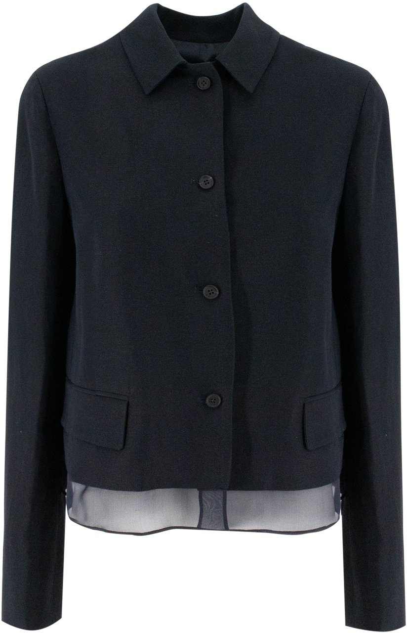 Fabiana Filippi Single-breasted jacket Blauw
