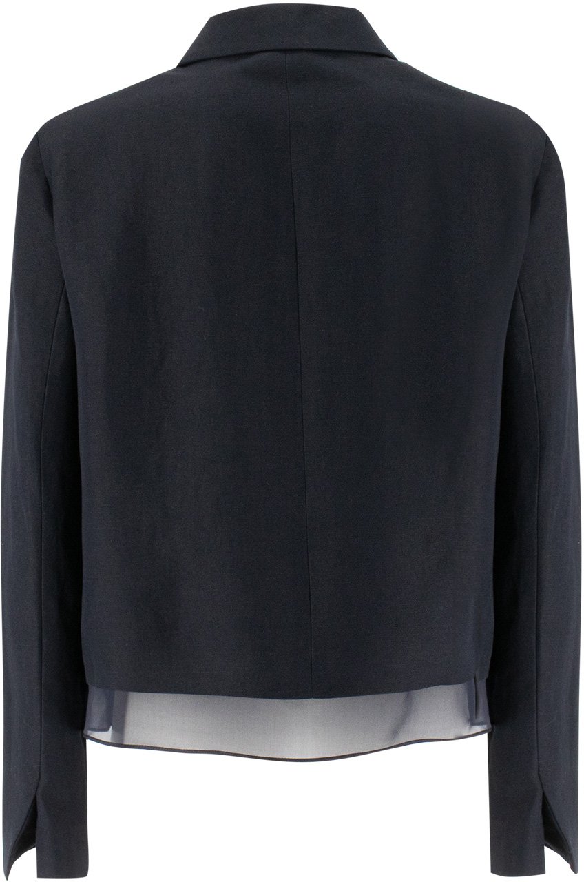 Fabiana Filippi Single-breasted jacket Blauw