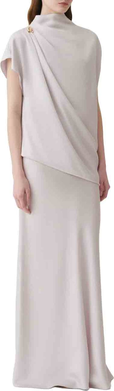 Fabiana Filippi Skirts Grey Lichtgrijs