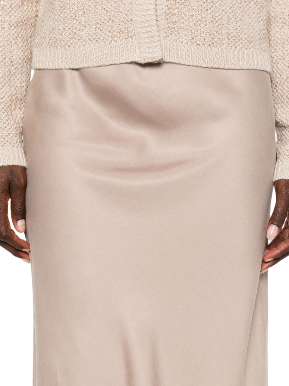 Fabiana Filippi Skirts Brown Beige