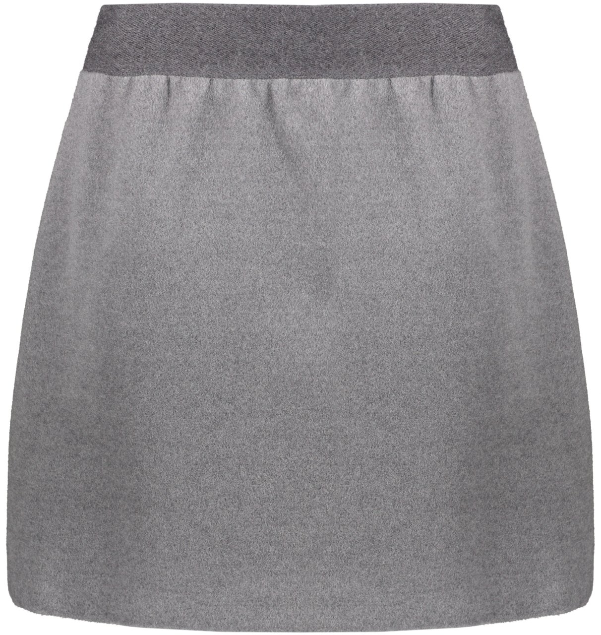 Fabiana Filippi Mini skirt in virgin wool Grijs