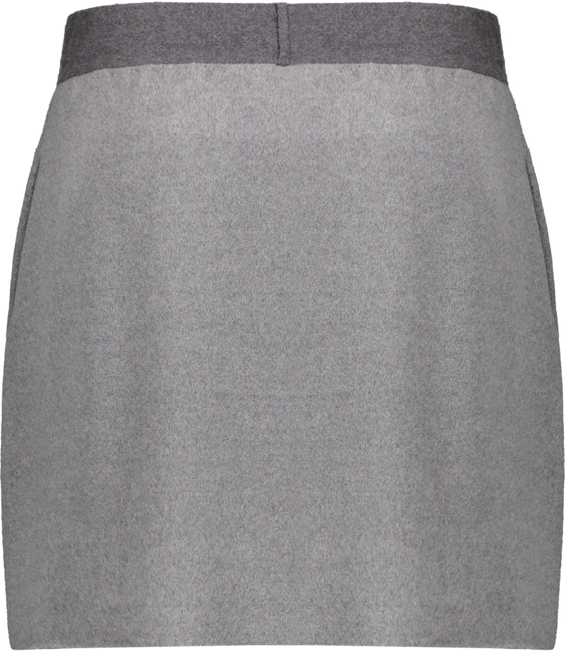Fabiana Filippi Mini skirt in virgin wool Grijs