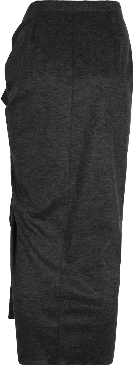 Fabiana Filippi Gonna pareo in Platinum Grijs