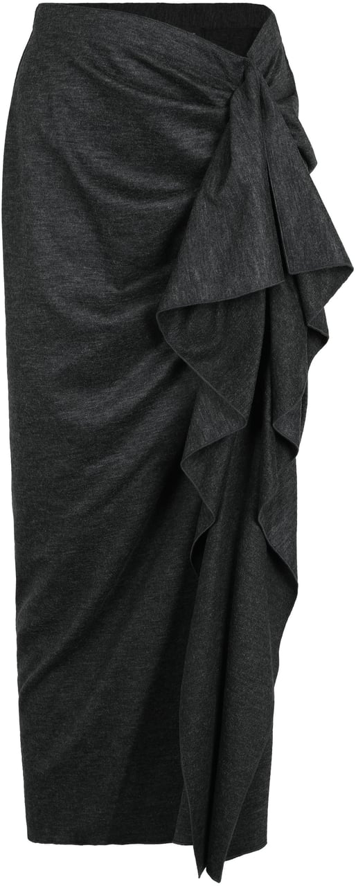 Fabiana Filippi Gonna pareo in Platinum Grijs