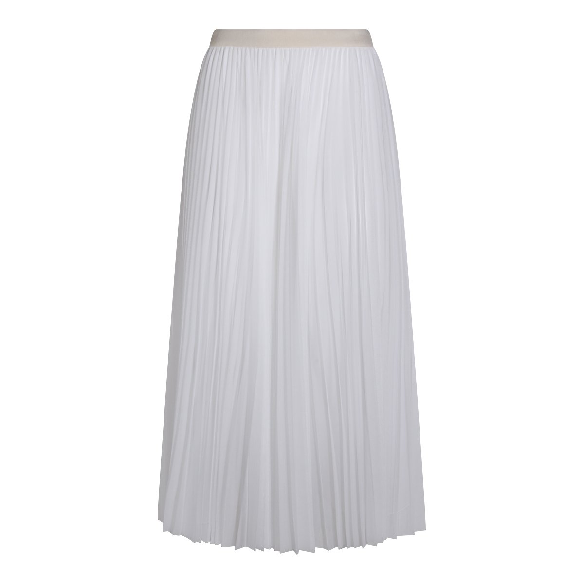 Fabiana Filippi Midi Skirt With Pleated Design Wit