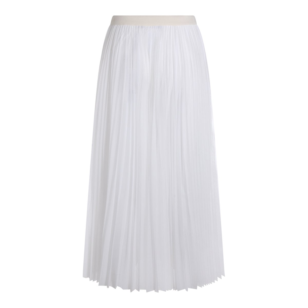 Fabiana Filippi Midi Skirt With Pleated Design Wit