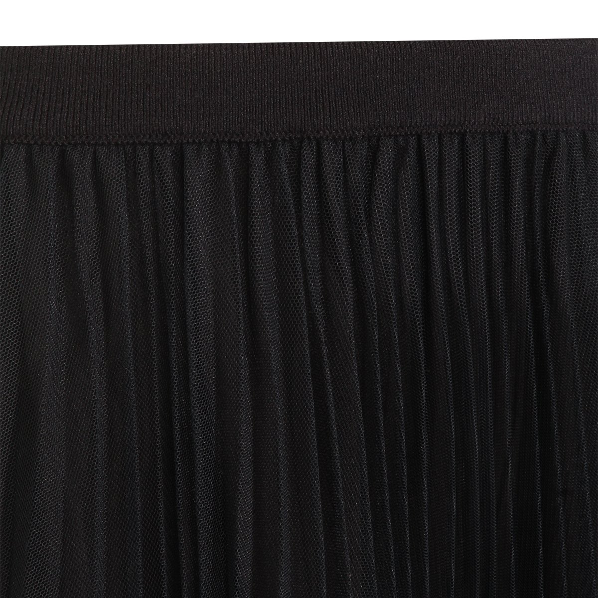 Fabiana Filippi Navy High-Waisted Maxi Skirt Zwart