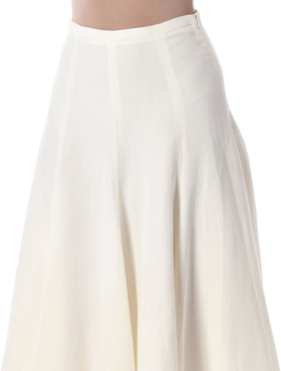 Fabiana Filippi Midi Skirt Bianco Wit