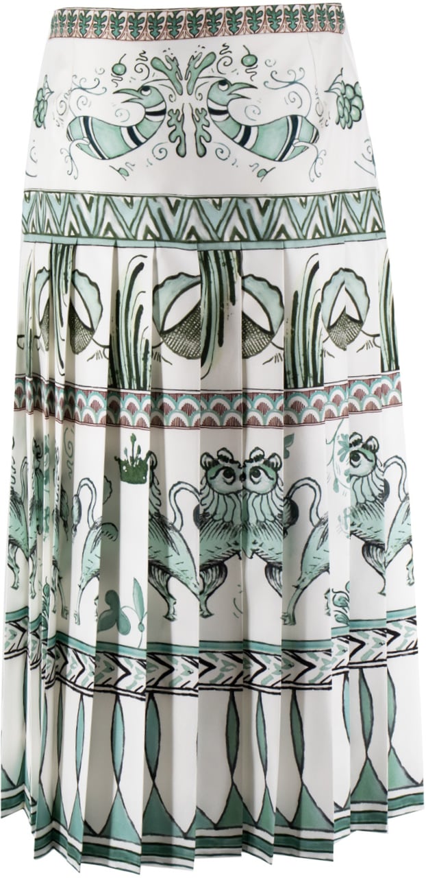 Fabiana Filippi Long skirt Wit