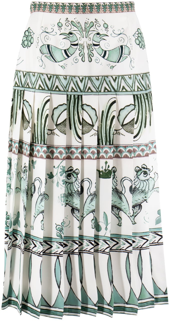 Fabiana Filippi Long skirt Wit