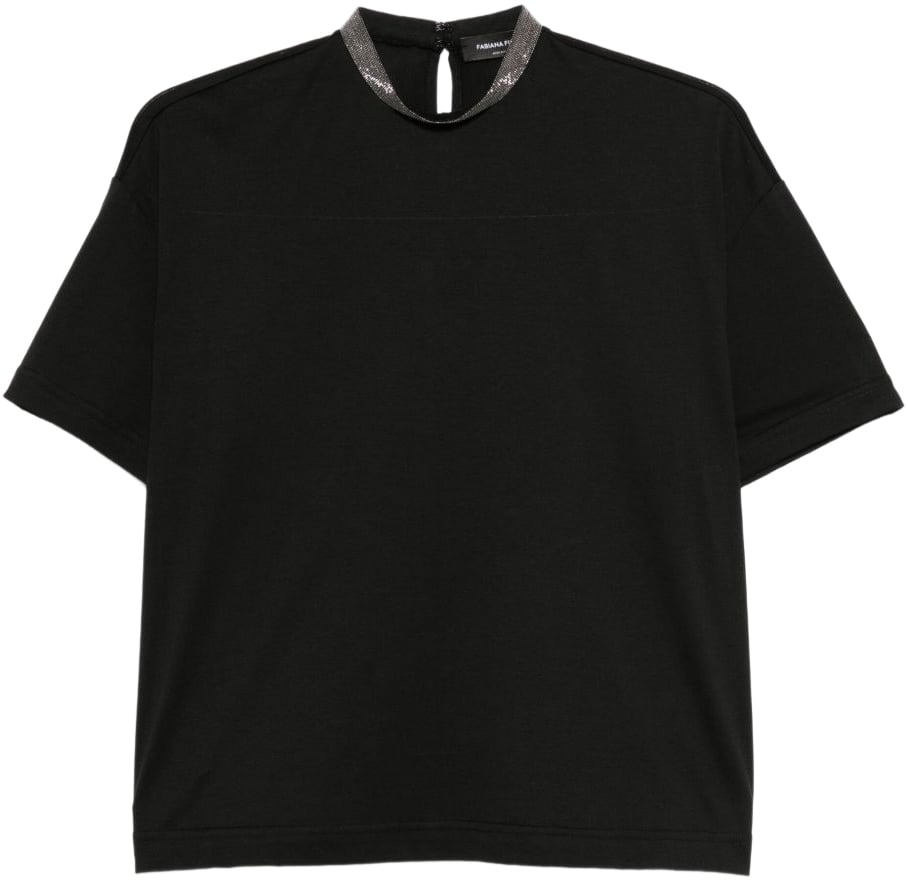 Fabiana Filippi Top Black Zwart