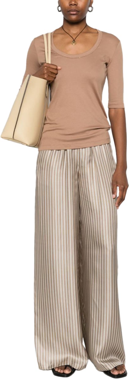 Fabiana Filippi Sweaters Camel Beige
