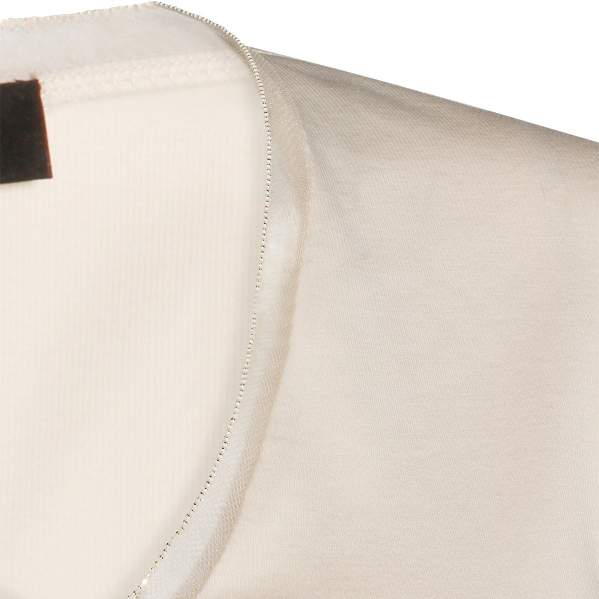 Fabiana Filippi Smooth Long Sleeve Fitted Top Neutraal