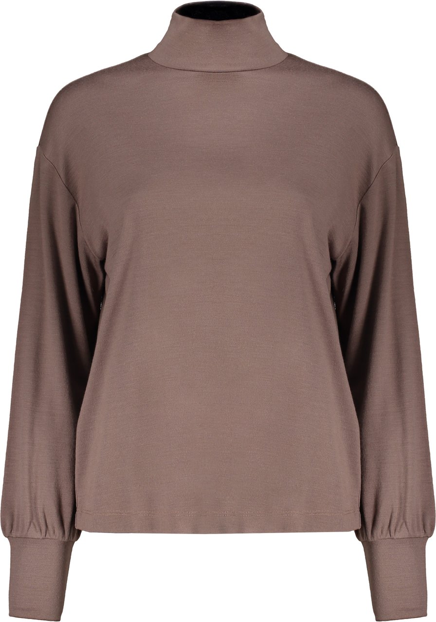 Fabiana Filippi Wool turtleneck sweater Bruin