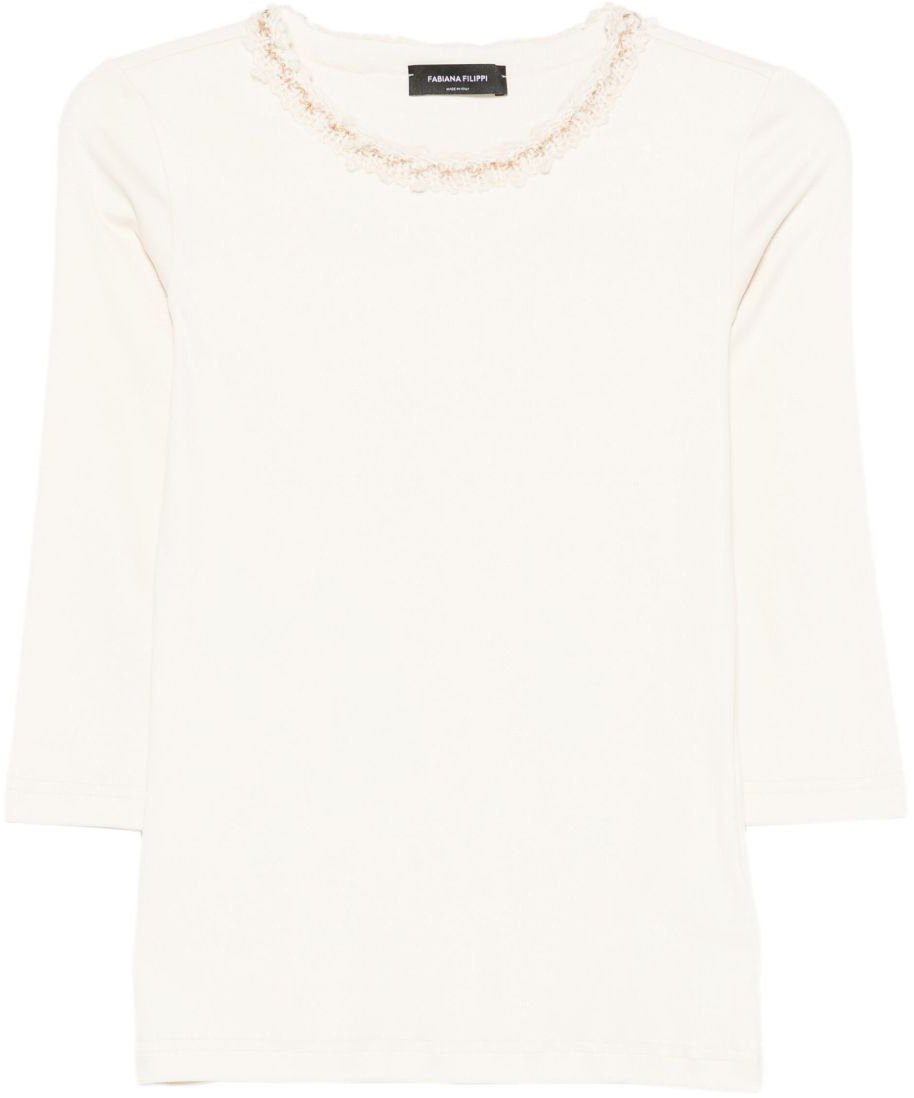 Fabiana Filippi Sweaters White Wit