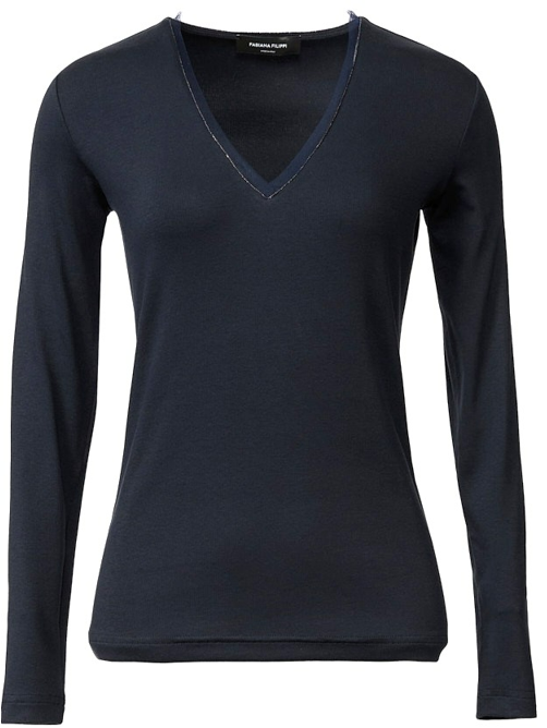 Fabiana Filippi T-Shirts And Polos Blue Blauw
