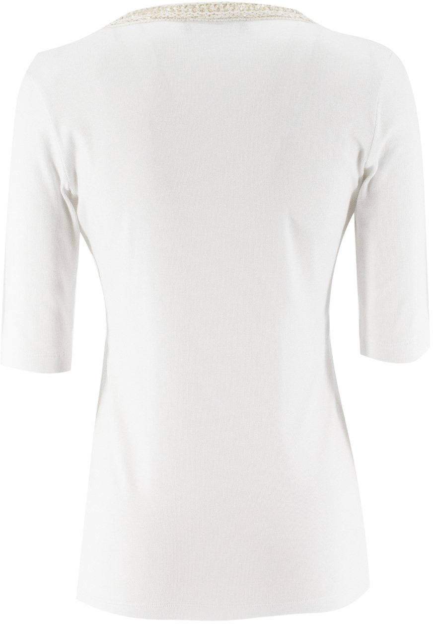 Fabiana Filippi Cotton T-shirt Wit