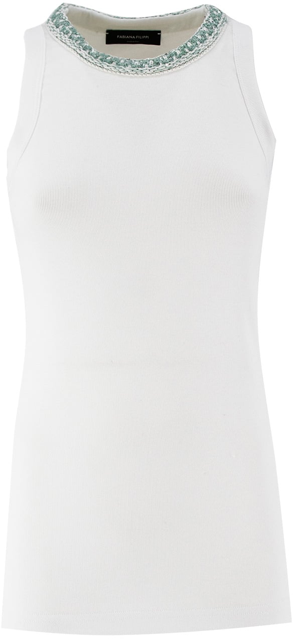 Fabiana Filippi Cotton top Wit
