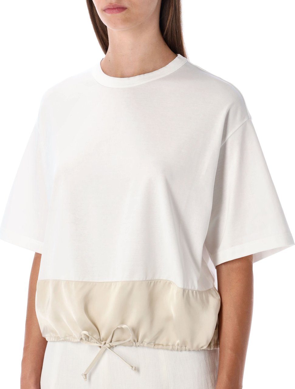 Fabiana Filippi Tee Lace Bianco Wit