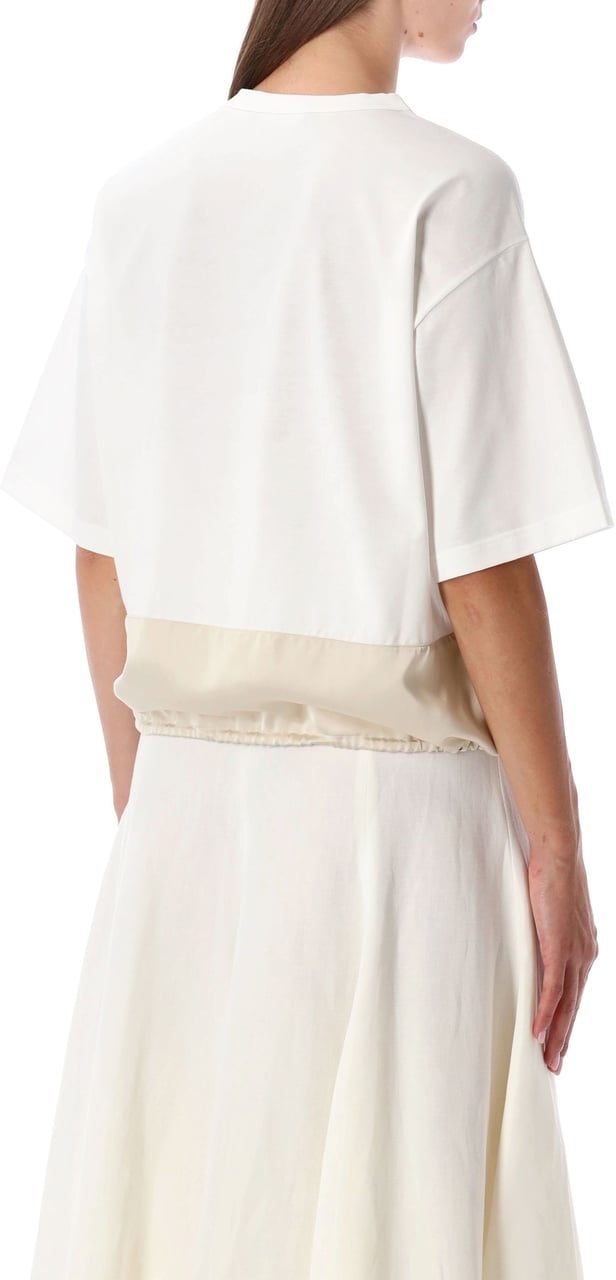 Fabiana Filippi Tee Lace Bianco Wit