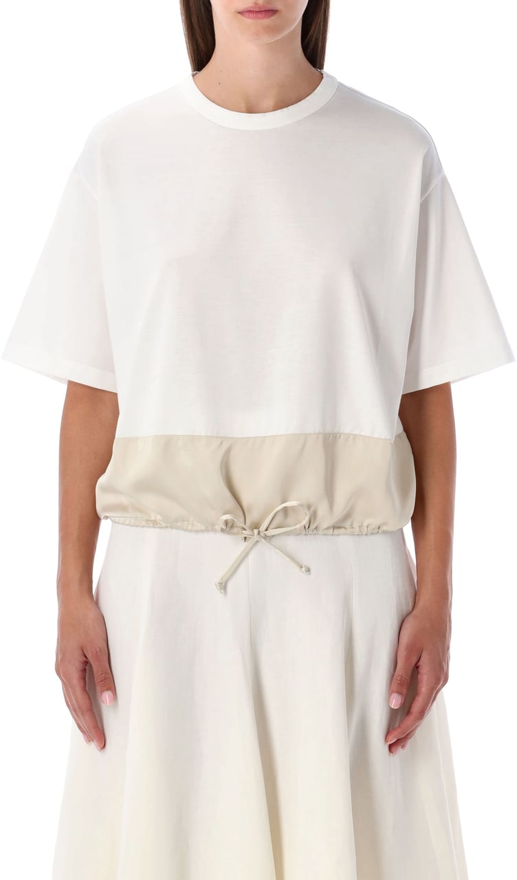 Fabiana Filippi Tee Lace Bianco Wit