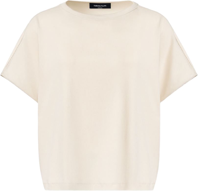 Fabiana Filippi T-Shirts And Polos Ivory Wit