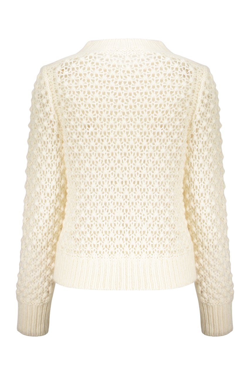 Fabiana Filippi Long sleeve sweater Wit