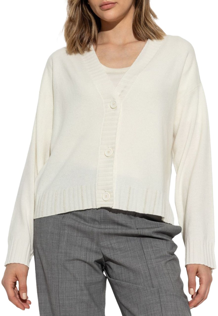 Fabiana Filippi Sweaters Cream Wit