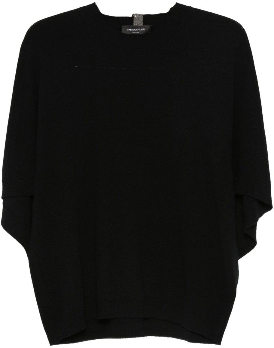 Fabiana Filippi Top Black Zwart