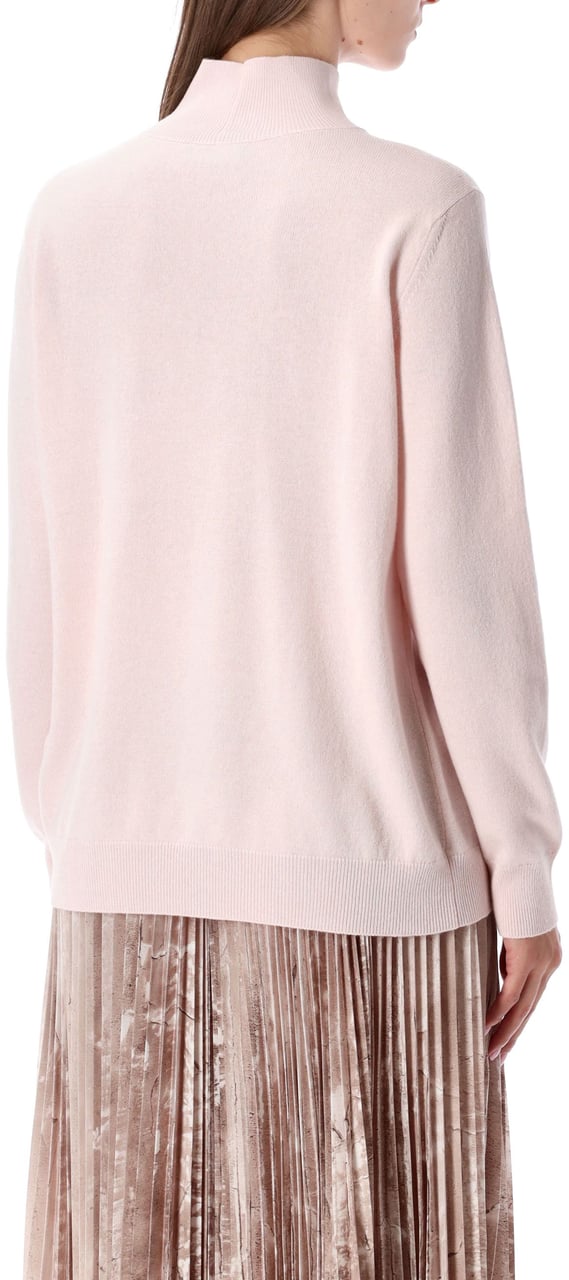 Fabiana Filippi Turtle Neck Sweater Rosa Roze